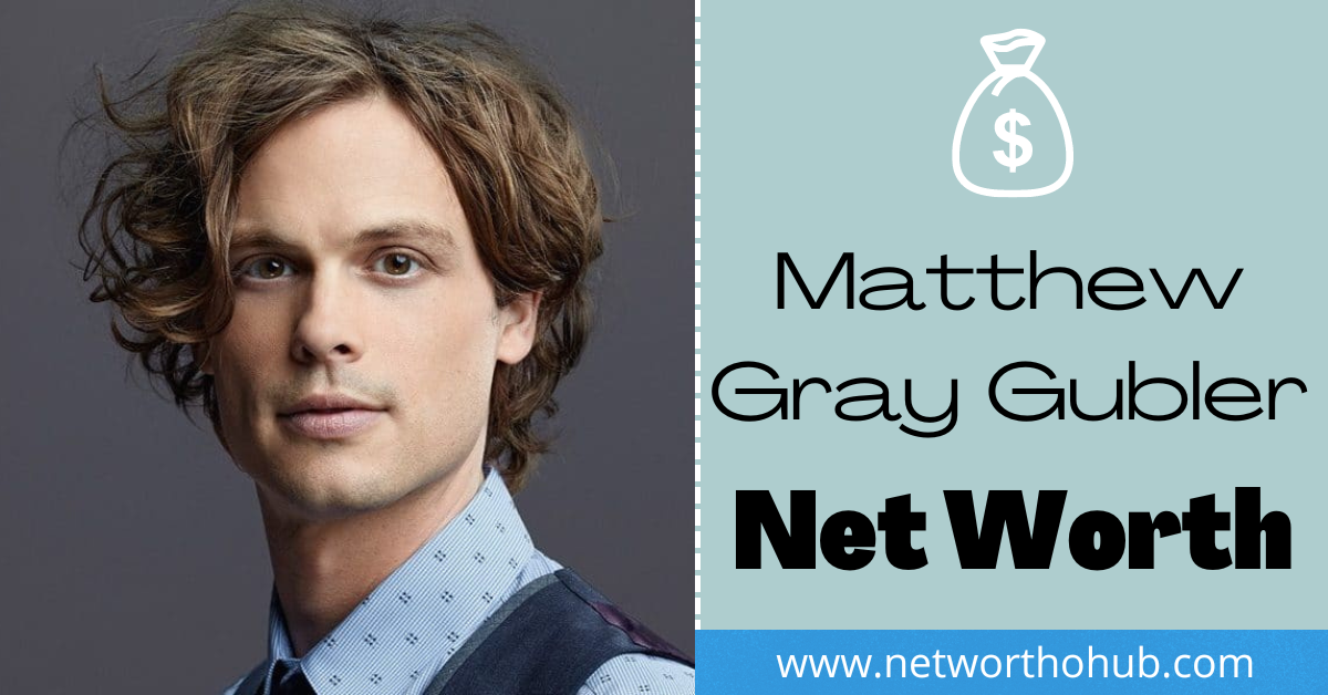 Matthew Gray Gubler Net Worth